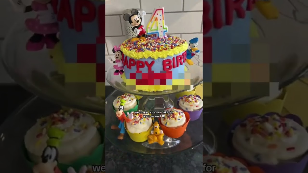 Make your birthday extra special with a personalized message from Mickey Mouse #shorts