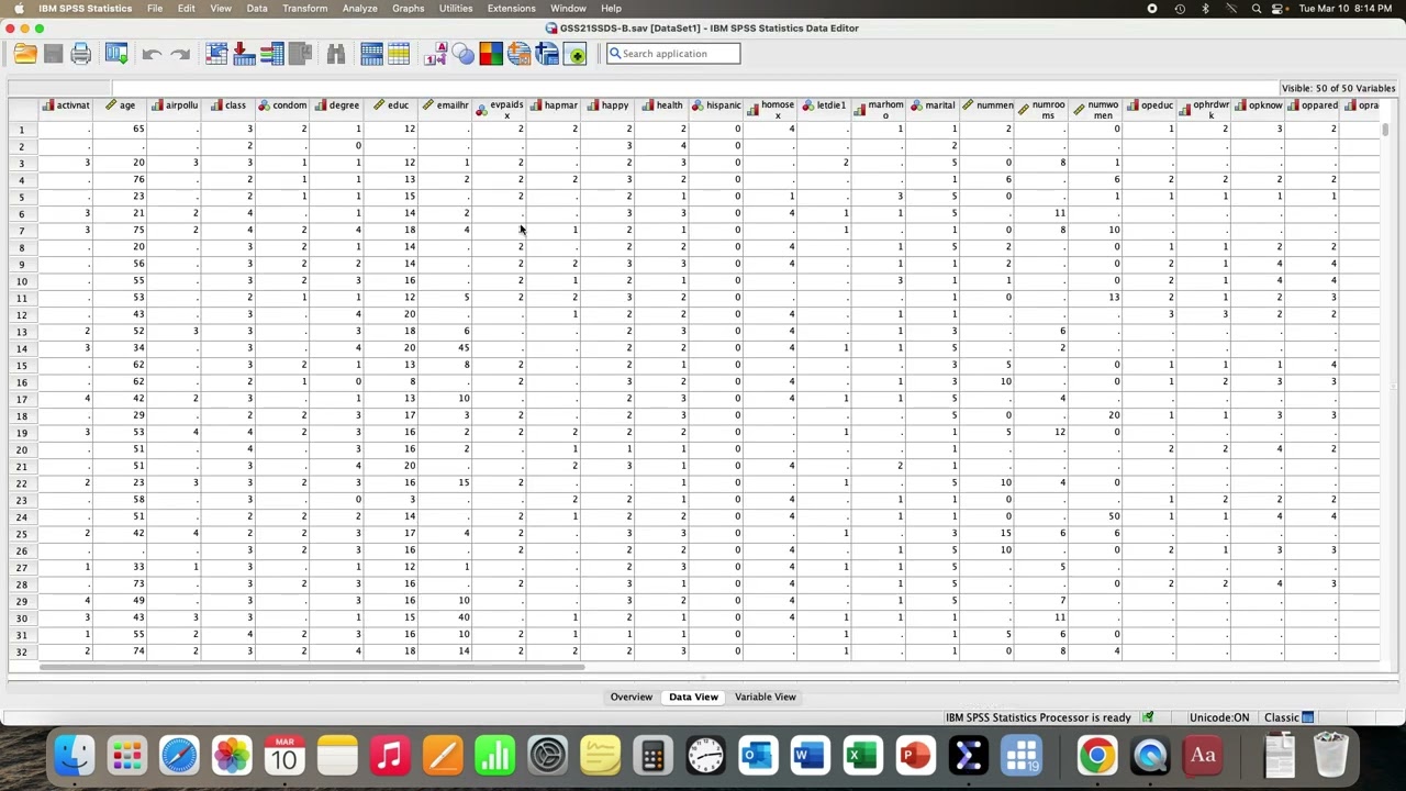 SPSS Assignment #5