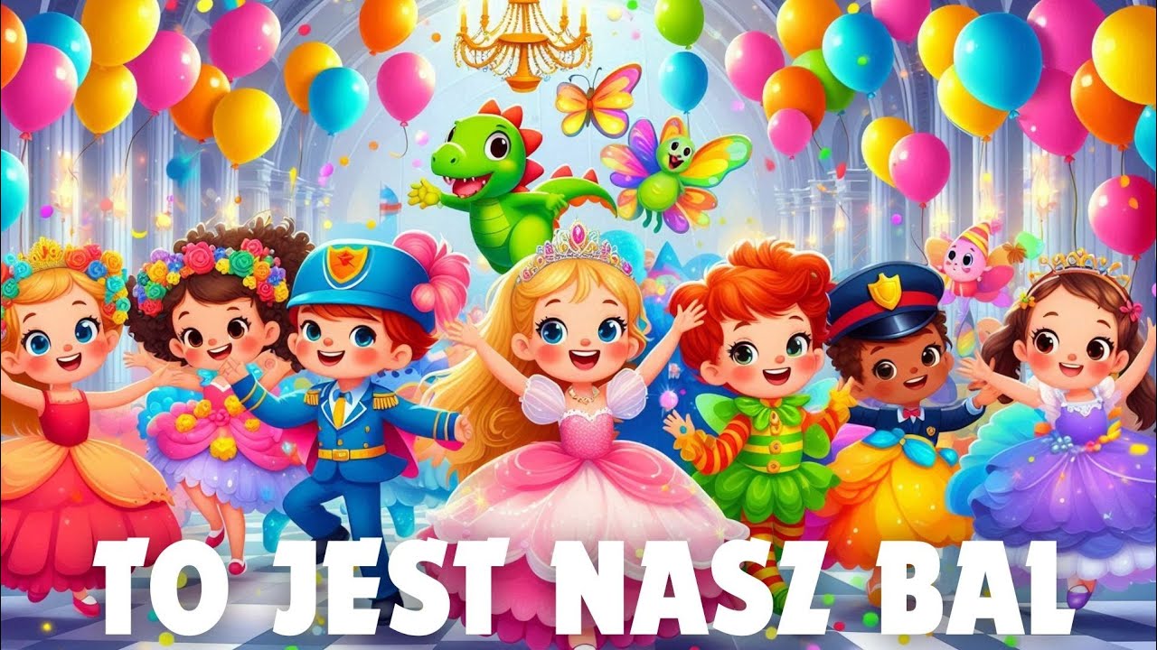To jest bal!  Piosenka karnawałowa dla dzieci | Zabawa ruchowa