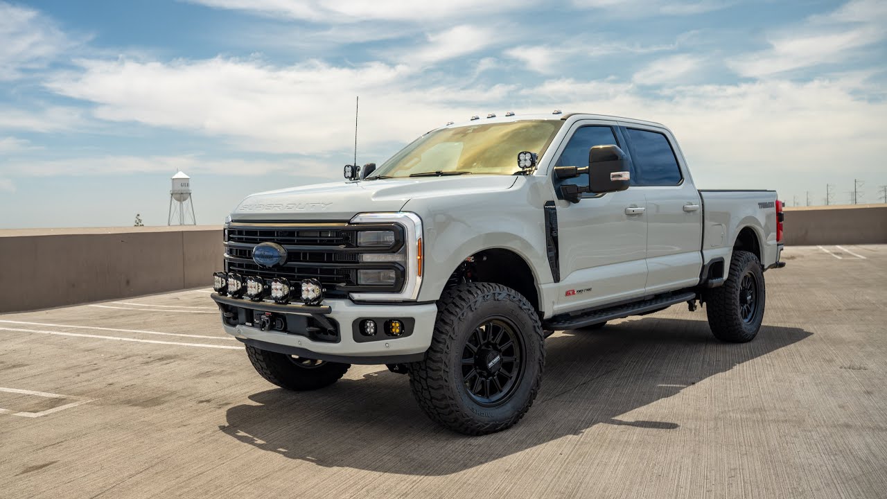 SDHQ Built Ford F250 | Carli E-Venture, Baja Designs, Switch-Pros & More