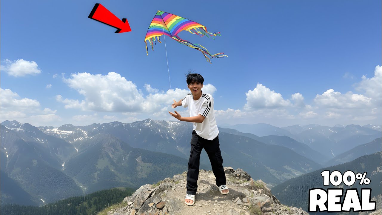  biggest kite ever 🪁 हमने बनाई दुनिया की सबसे बड़ी पतंग 😯