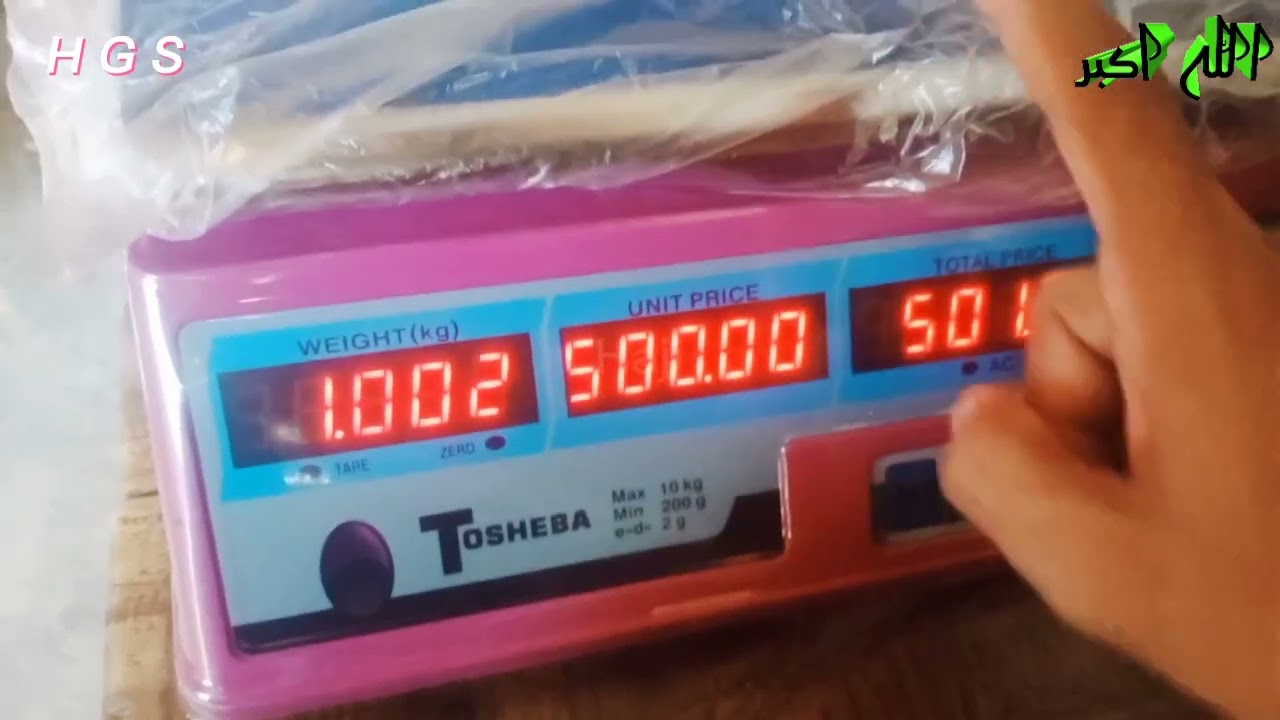 Tosheba 35 kg scale unit price all setting 💯 1500/15000/20000/50000