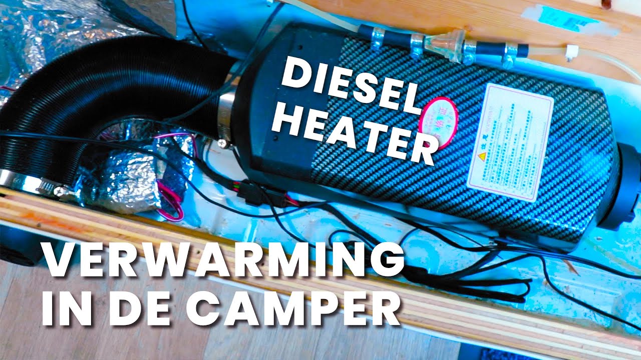 Diesel heater aansluiten op de dieseltank in je zelfbouw camper