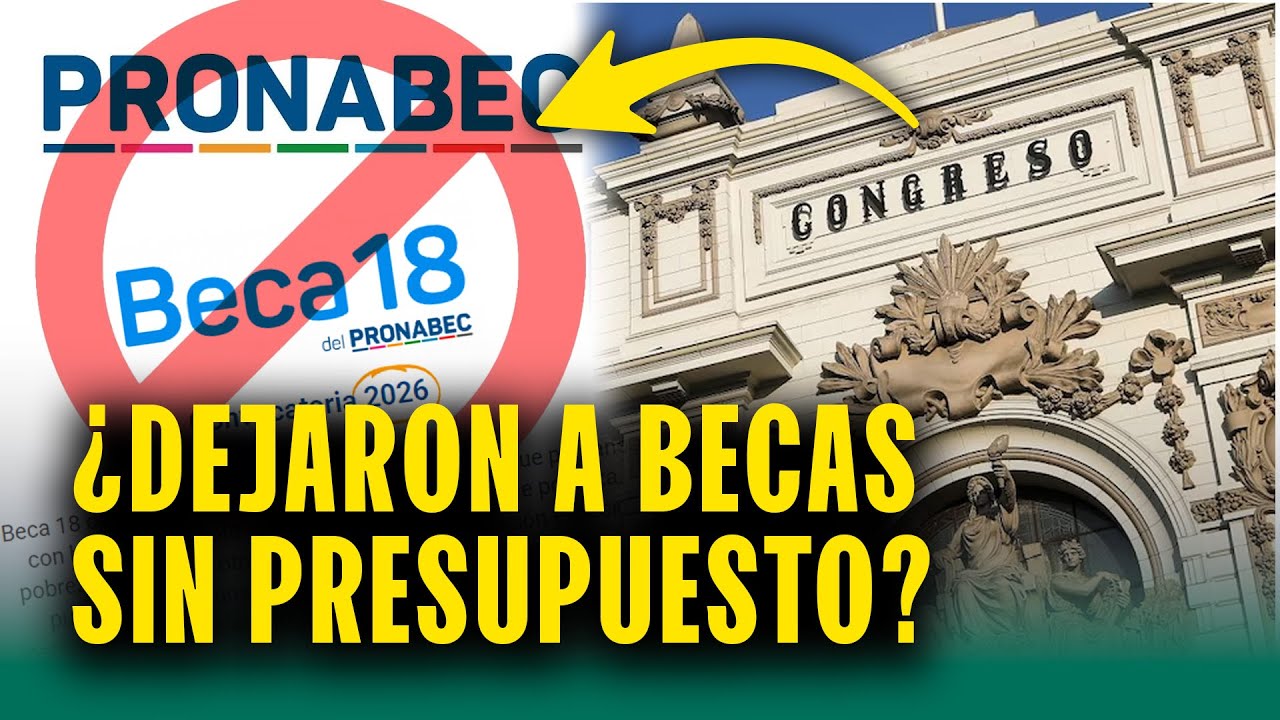 Congres&oacute; aprob&oacute; solo 6% del fondo de becas para j&oacute;venes peruanos