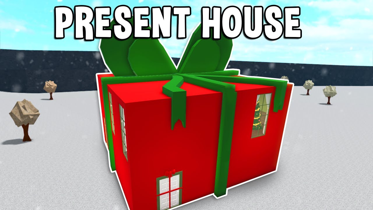 BUILDING a PRESENT HOUSE in Bloxburg