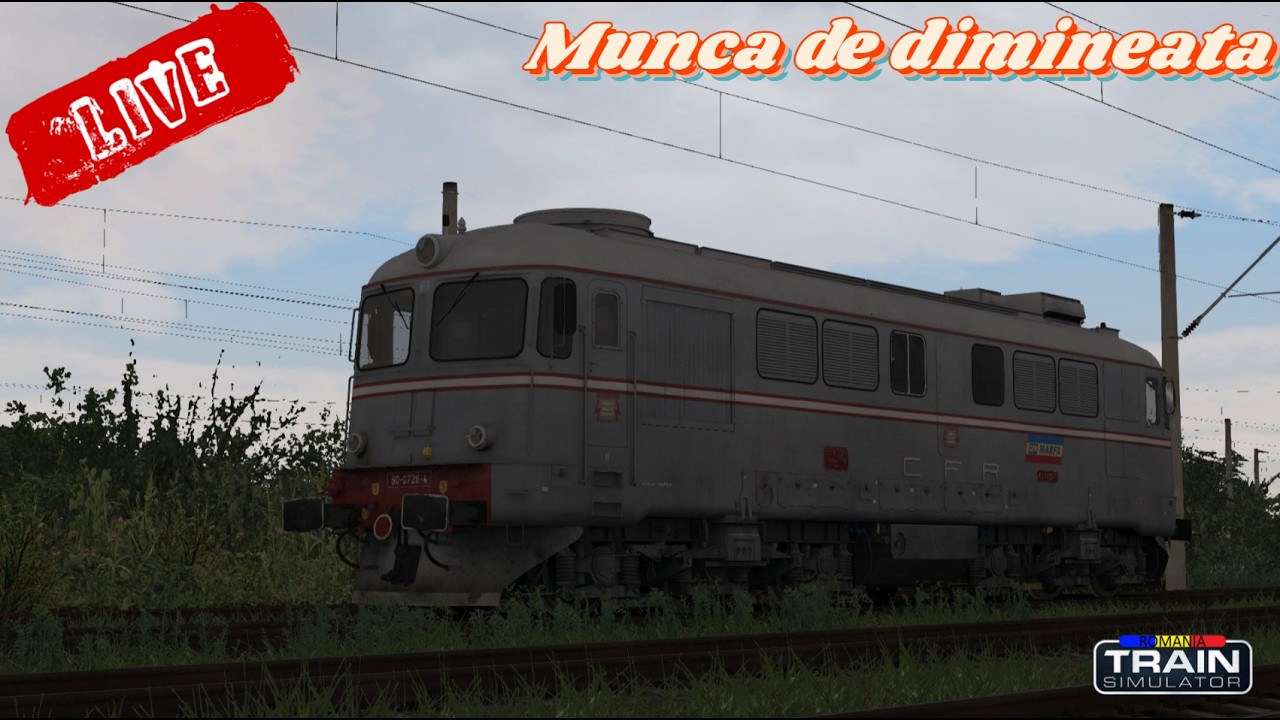 Am luat vacanta ! Hai pe ruta L405 Razboieni-Deda ! ♦TrainSimulatorRomania♦LIVE♦EP:04♦