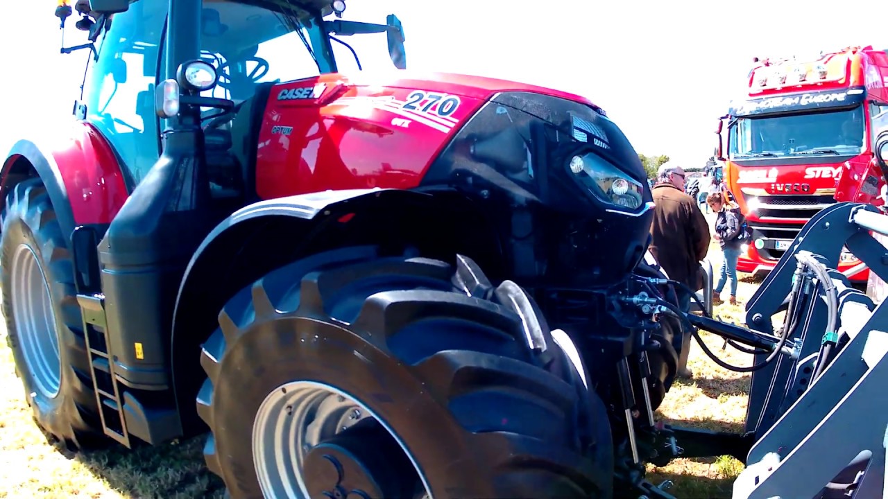 2018 Case IH Optum 270 CVX 6.7 LItre 6-Cyl Diesel Tractor (271/288HP)