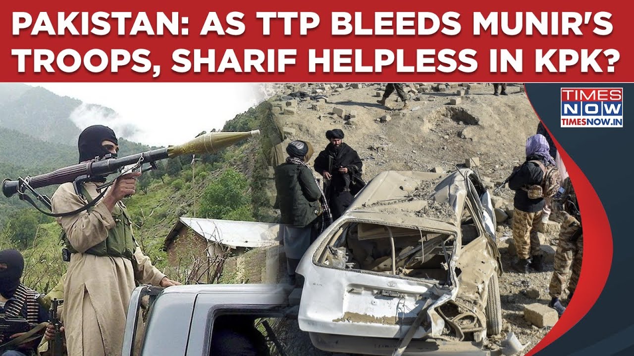 Pakistan: Heavy Gunfire Kills Munir's Troops| TTP Violence Dictating KPK Terms? Sharif Govt Says...
