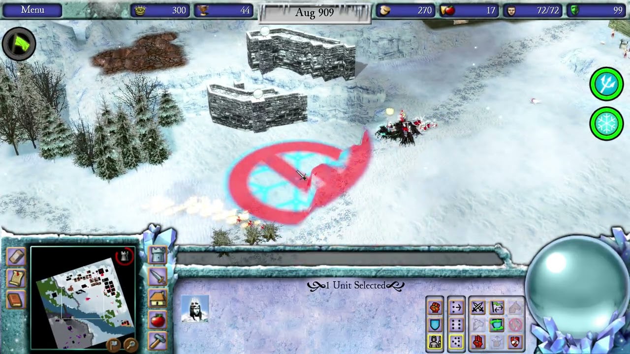 Stronghold: Legends: Ice Queen Of Tyrol Campaign Featuring Campbell The Toast [Mission 1]