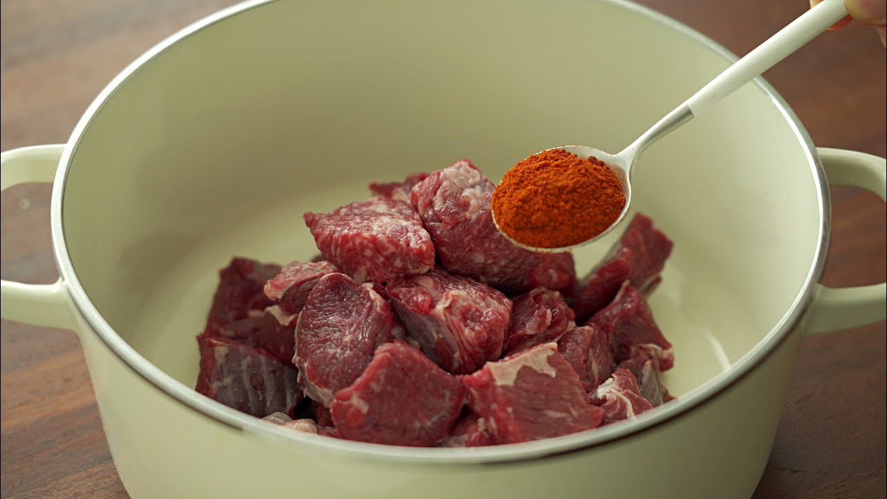 Я никогда не ела такого вкусного мяса! Венгерский рецепт мяса, идеальный стейк.