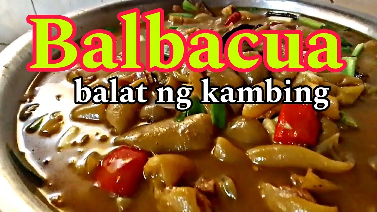 BALBACUA RECIPE ,BALAT NG KAMBING Mike Ranises Channel