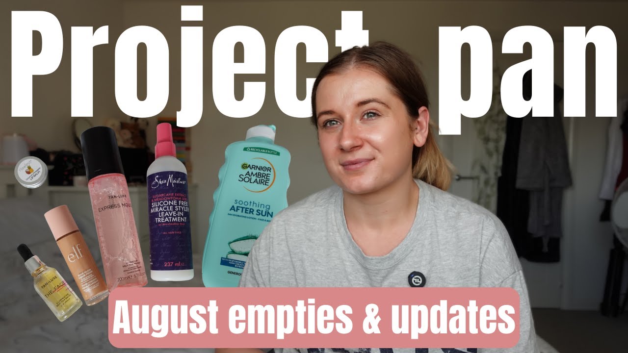 Project Pan August 2025 - Empties and updates |  _MrsTino