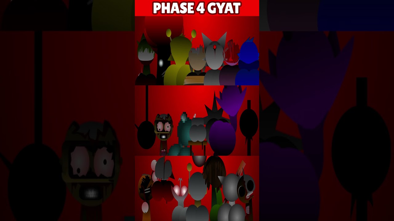 Incredibox Sprunki Phase 4 Gyat *MIX HORROR VERSION*