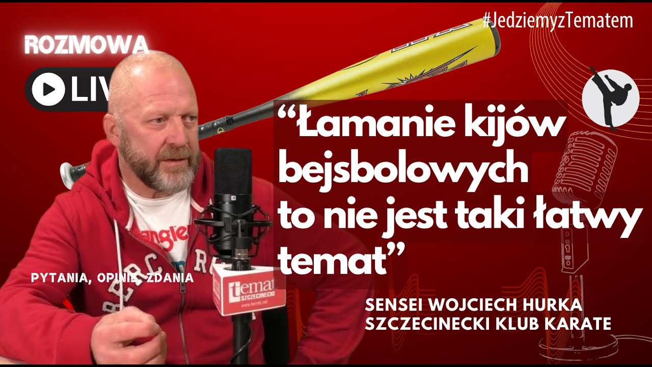 Wojciech Hurka. Medale, plany i&hellip; kij bejsbolowy