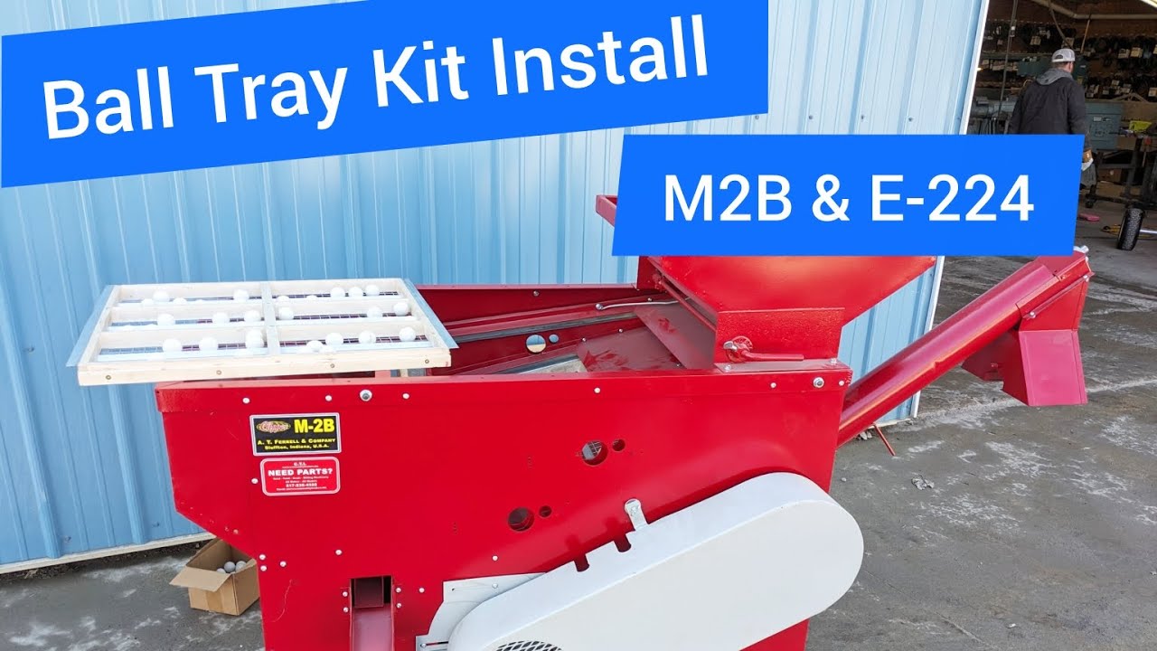 Ball Tray Kit Install - Clipper M2B & Eliminator Ball Tray Upgrade - Seed & Grain Cleaner 