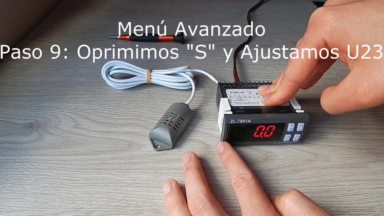 Aprende a Configurar el controlador ZL-7801 (MENÚ SIMPLE Y AVANZADO!!!)