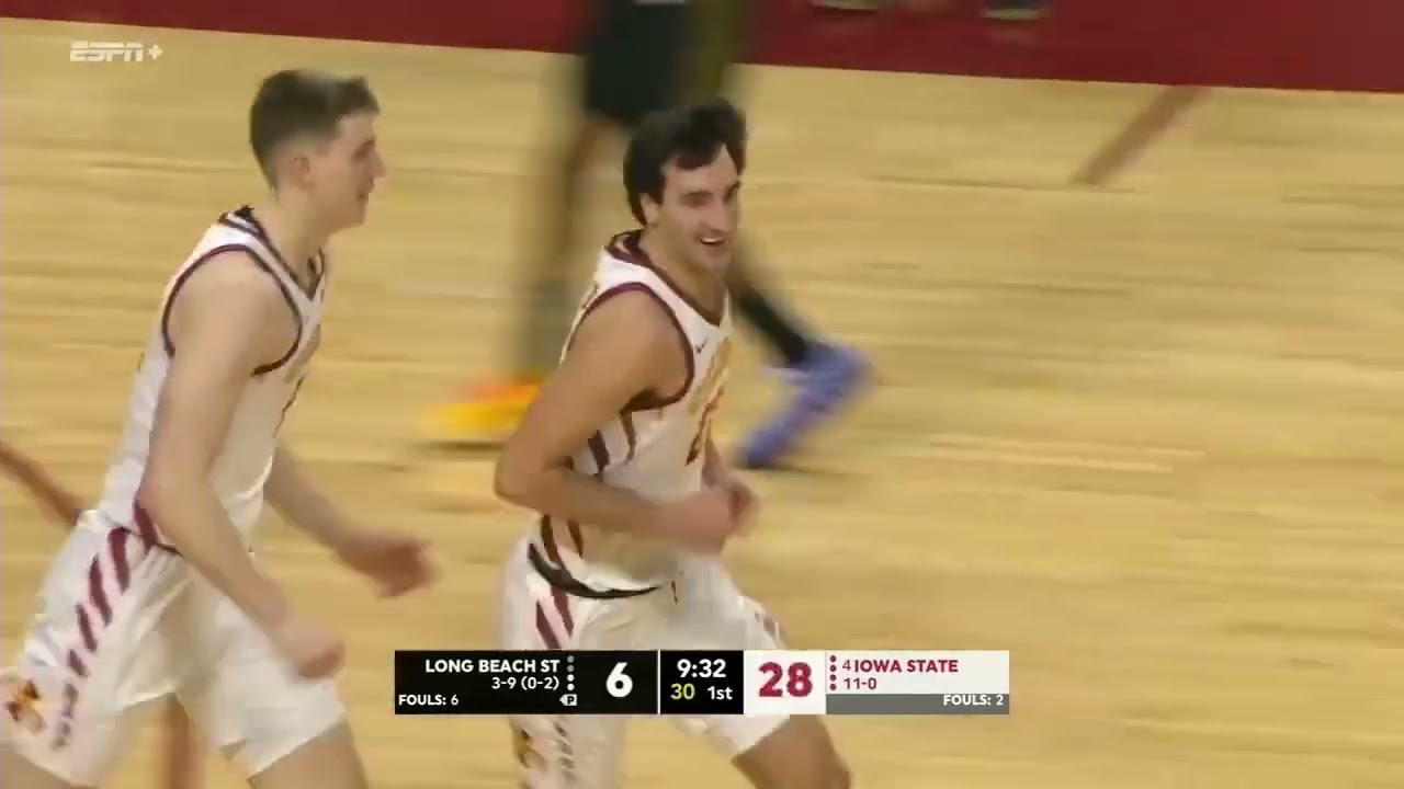 Iowa State Men's Basketball Highlights vs. Long Beach State - December 21, 2025