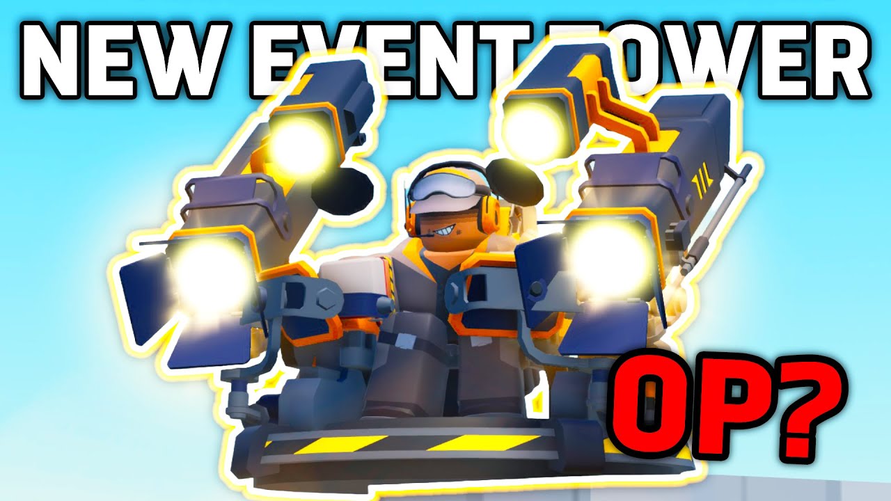 New SPOTLIGHT TECH Event Tower In TDS (Roblox)