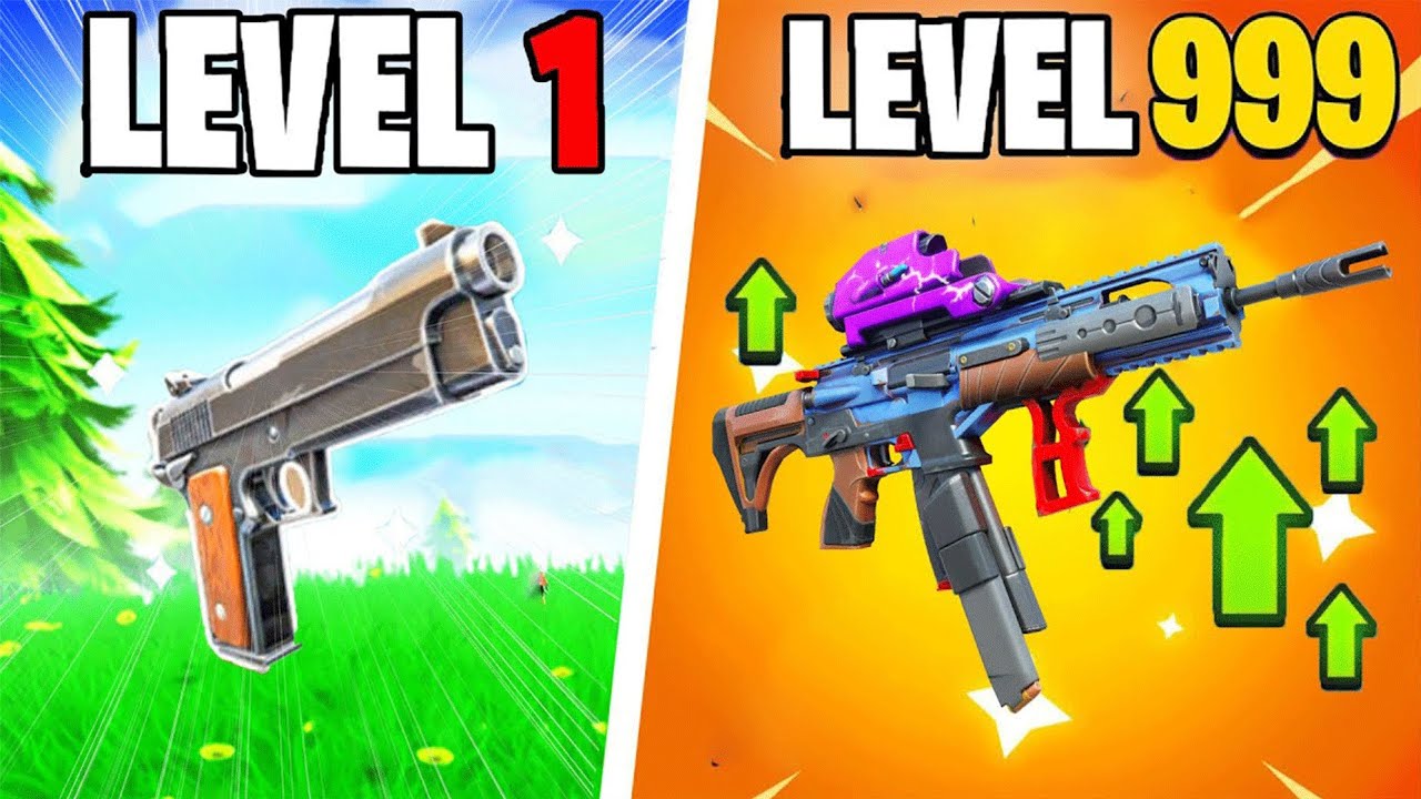 von NOOB WAFFE zu OP WAFFE UPGRADE in FORTNITE