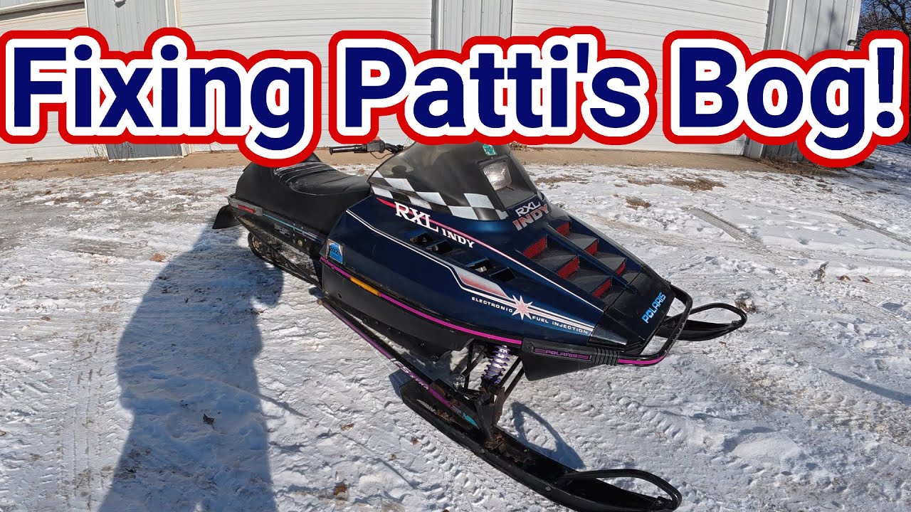 Fixing A Boggy Polaris RXL. Vintage Triple Fuel EFI Snowmobile.