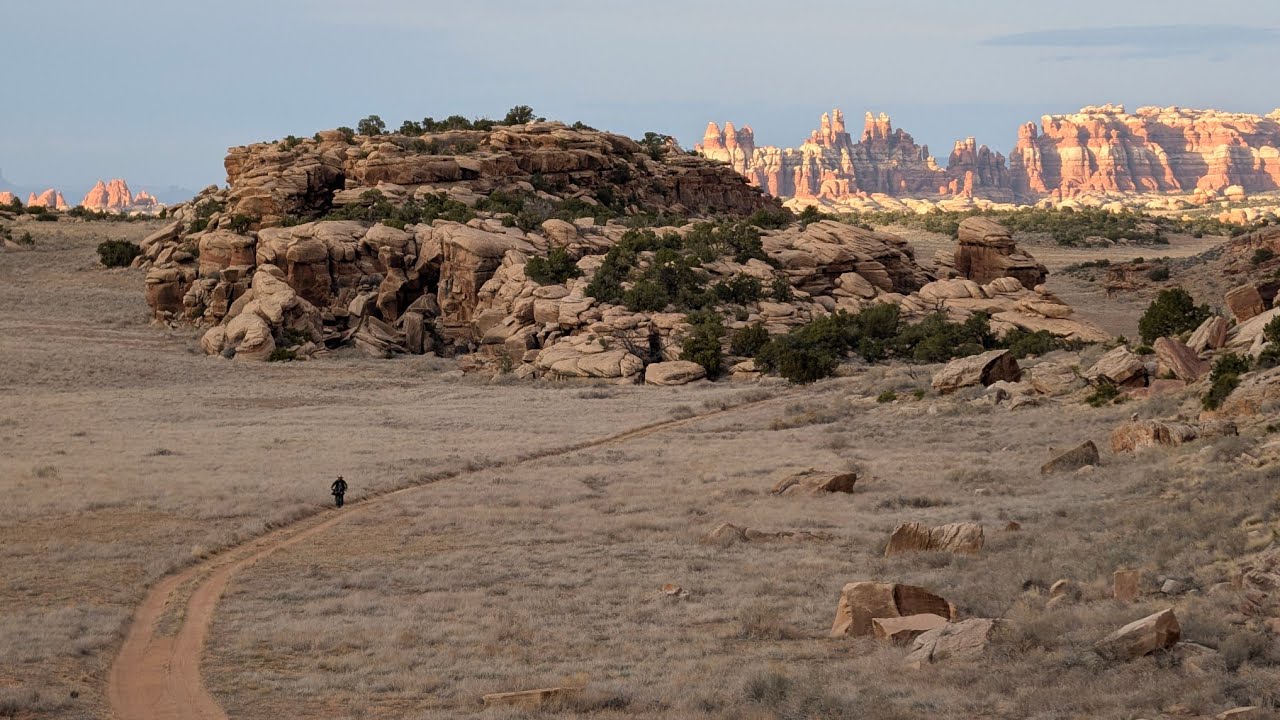 Bikepacking Provo to Moab then Lockhart to Needles and to Horse Mountain via Ruin Park Utah MTB
