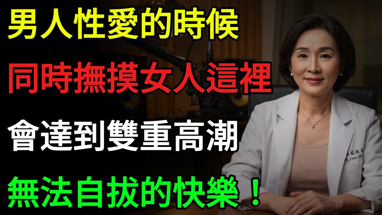 愛愛的時候摸她「這個部位」，解鎖女人雙重高潮的秘密 ！別再糾結長短，女人真正要的是「這個」！