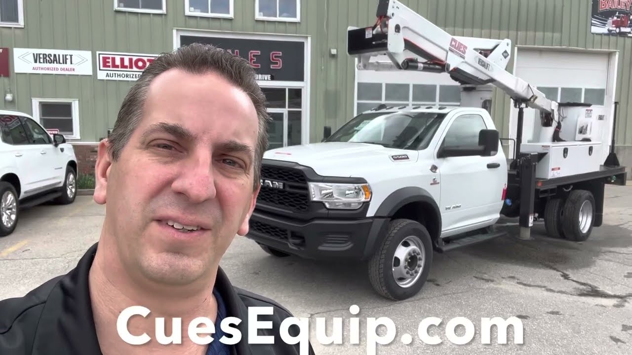 2022 Ram 5500 4WD 45' Bucket Truck For Sale - Cuesequip.com