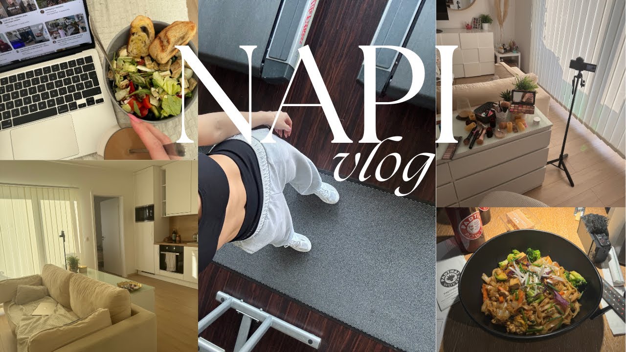 NAPI VLOG l edz&eacute;s, smink, duma, rendrak&aacute;s, Szonja