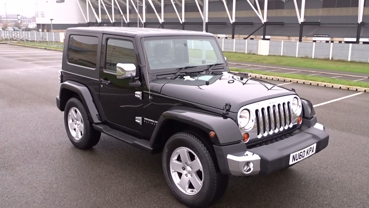 2010 JEEP WRANGLER ULTIMATE 2.8 CRD 4WD AUTO DIESEL 2 DOOR CONVERTIBLE LOW MILES