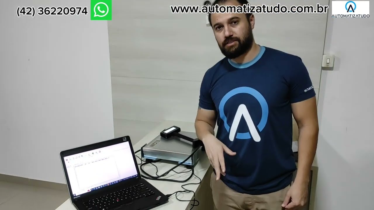 Balança Checkout Elgin DP30 comunicação USB e serial para caixas de supermercados e Horti-frutis