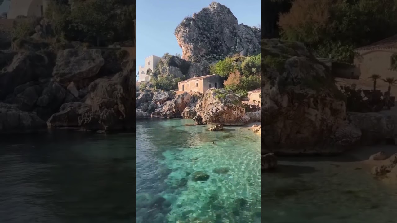 On a trouv&eacute; la plus belle plage de Sicile ☀️ #voyage #italy