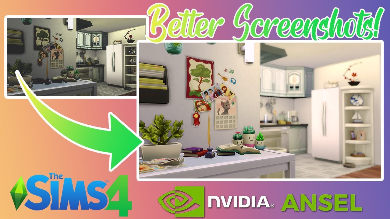 📸 How I take screenshots in The Sims 4 | PC Only + Nvidia Graphics Cards