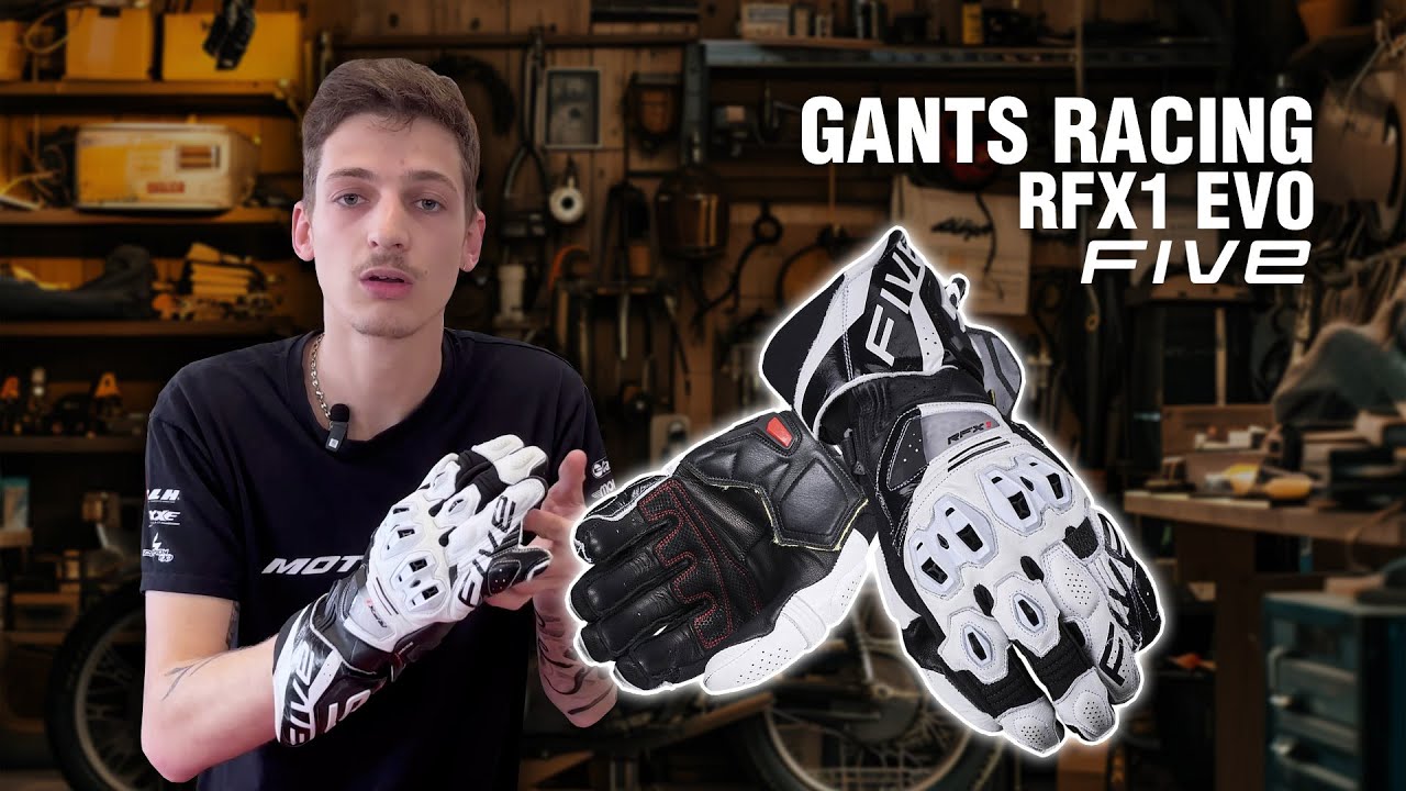 Test des gants Five RFX1 EVO par Valentino de Moto Axxe Rennes