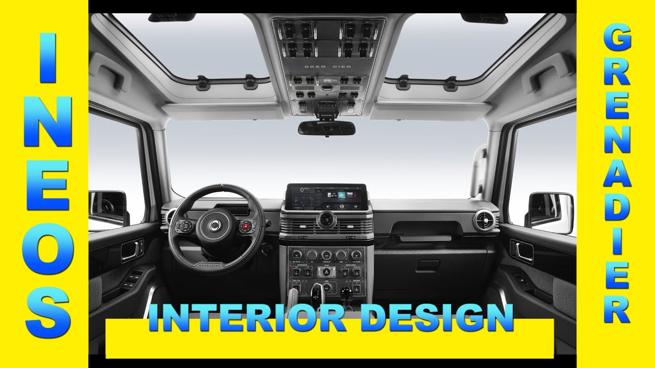 2022 Ineos Grenadier Interior Reveal