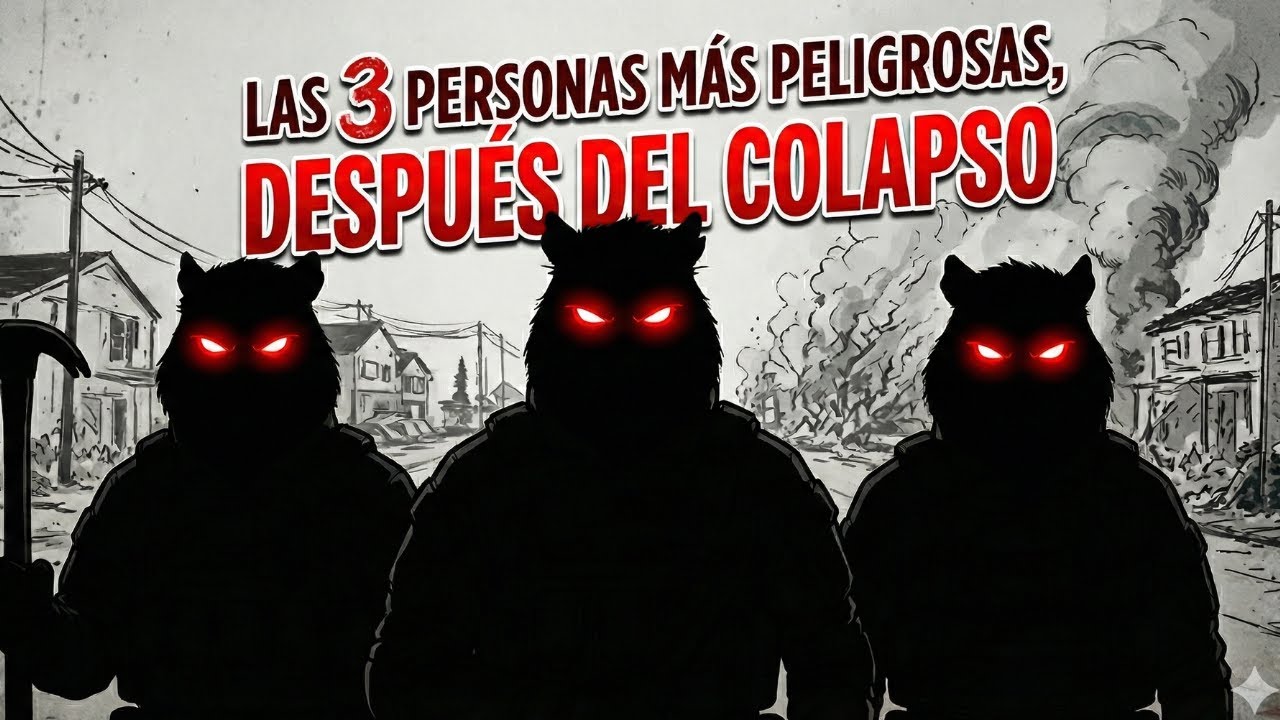 Los 3 Tipos de Personas Más Peligrosas Cuando la Sociedad Colapsa (Y Cómo Identificarlas)