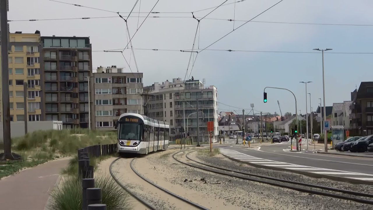 Kusttram | De Lijn CAF Urbos 100 'Zeelijner'' & BN LRV trams | tramlijn 0 | 10 juni 2021