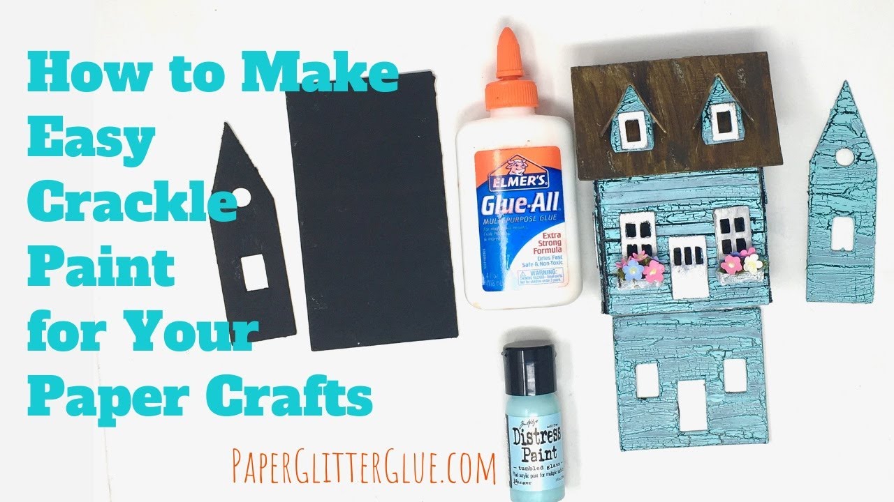 Easy DIY Crackle Paint