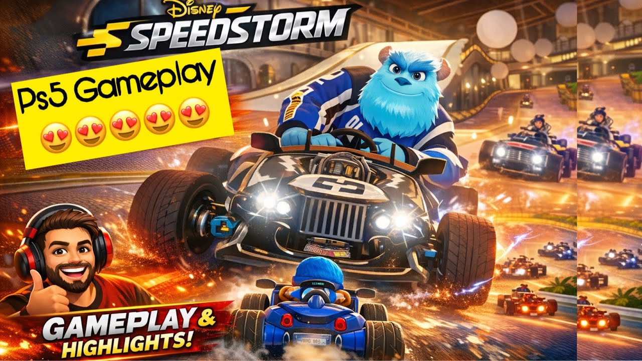Disney Speedstorm Gameplay 🚗💨 | Best Mobile Racing Game - Android Games 📱Mr BNG McQueen Videos