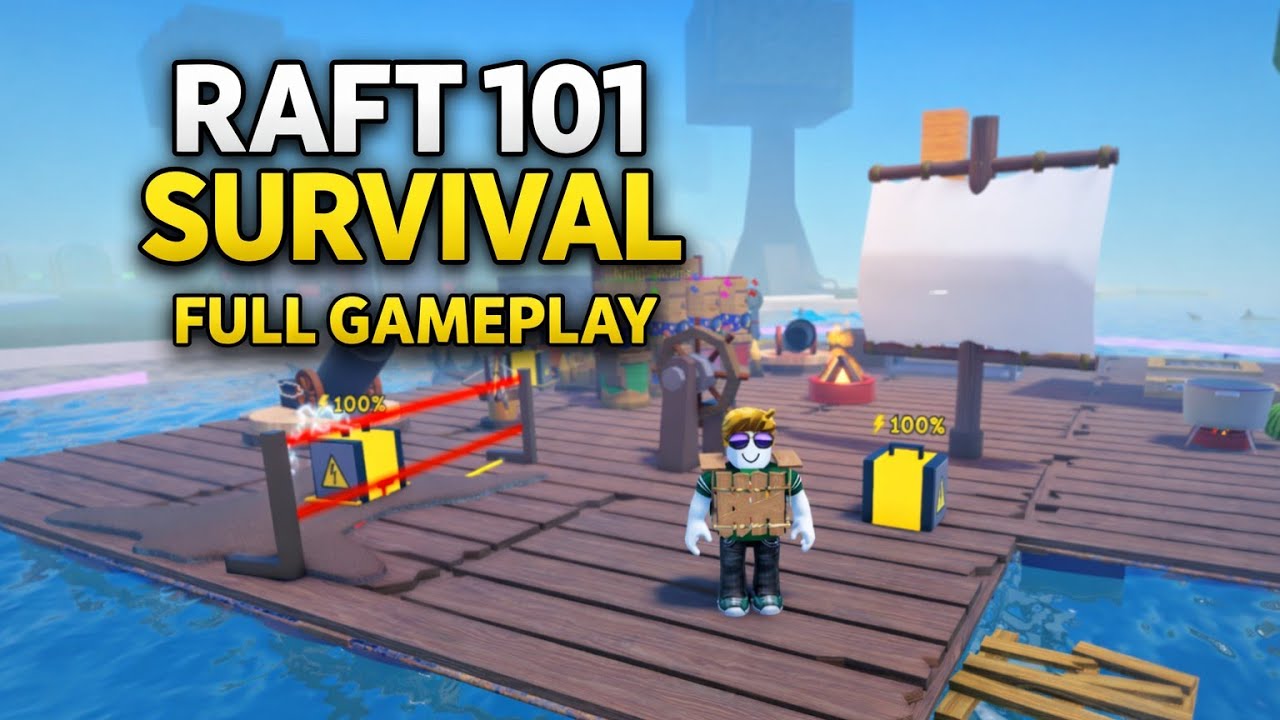 🐙 Raft 101 Survival [Alpha] | Full Gameplay & Walkthrough