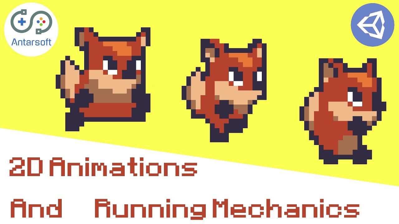 Unity 2D Platformer Tutorial 2 - How To Create Running Mechanics and Integrate 2D Animations