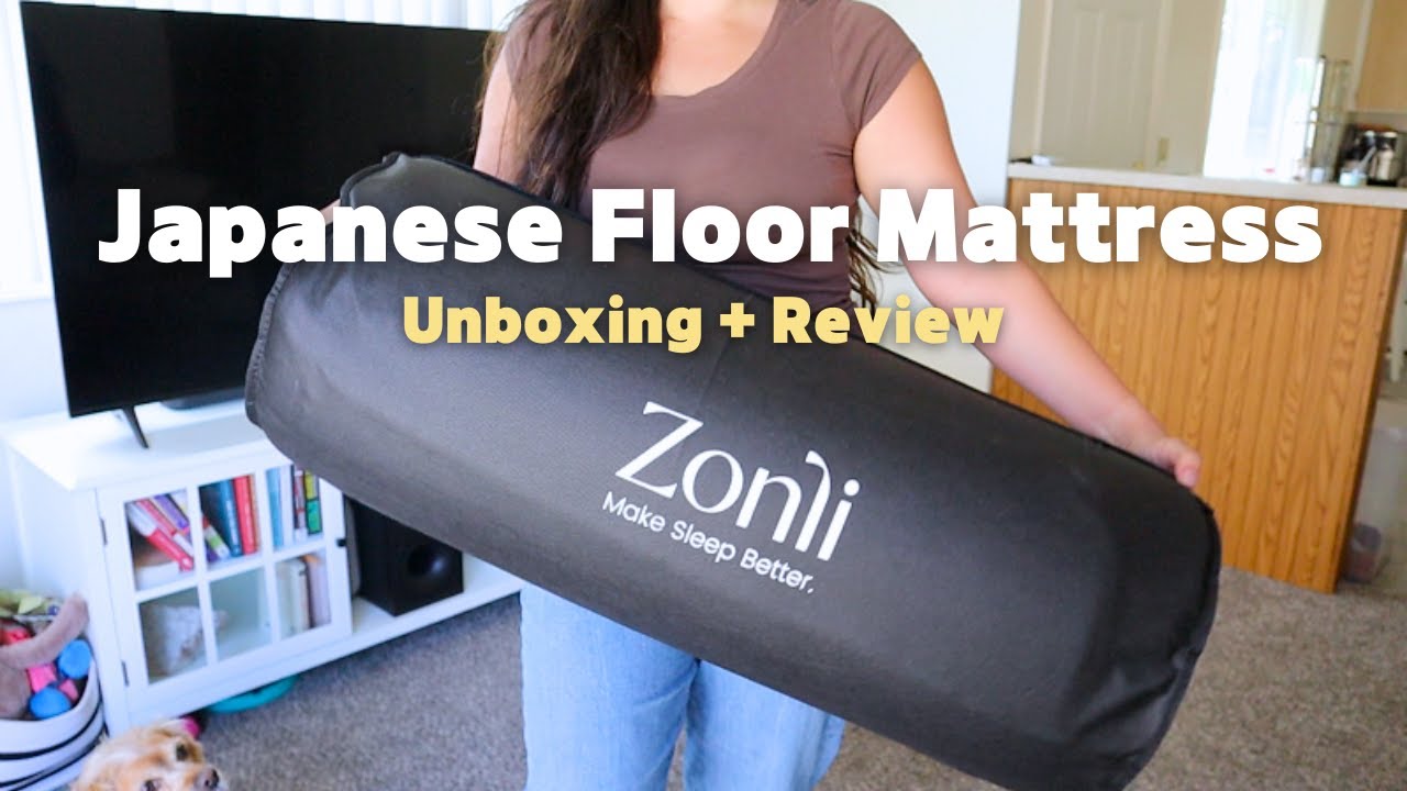 Zonli Japanese Floor Mattress Review + UNBOXING