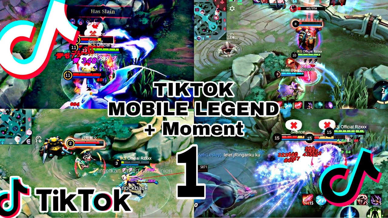 Tik Tok ML ( Mobile Legends ) Ml Best Moment | ML TikTok Funny Memes Part 1