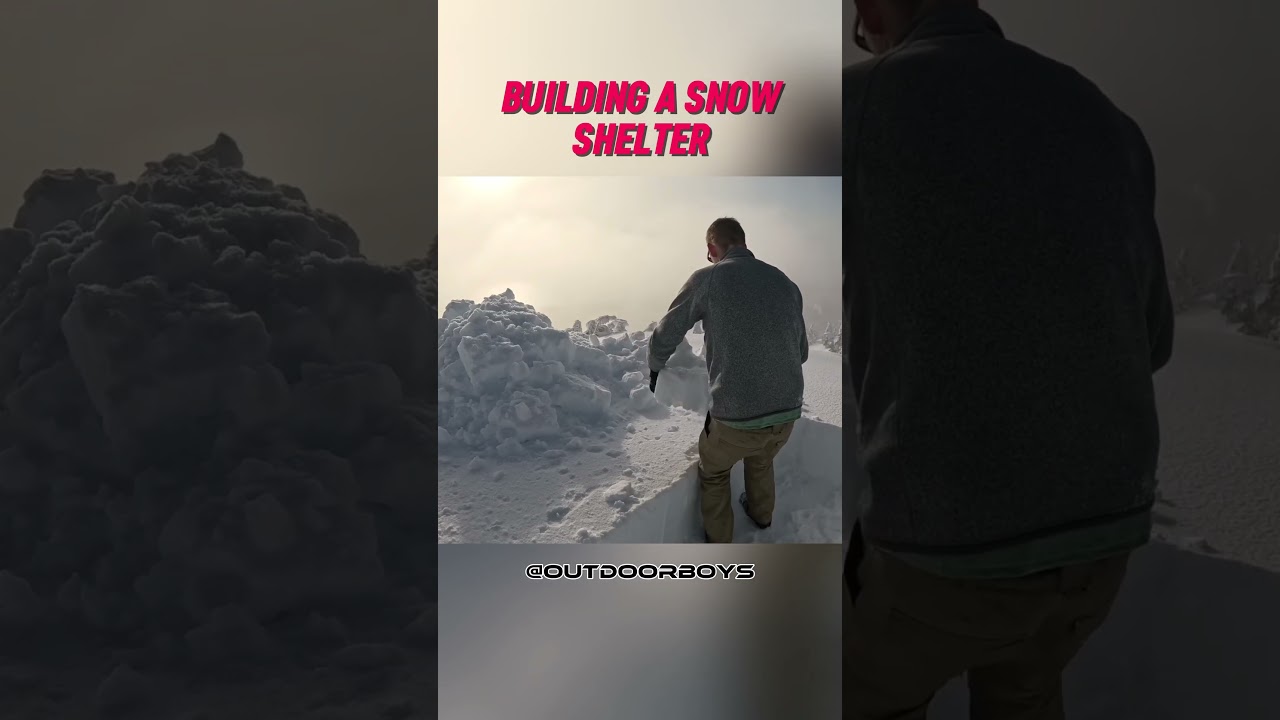 Building a Snow Shelter 