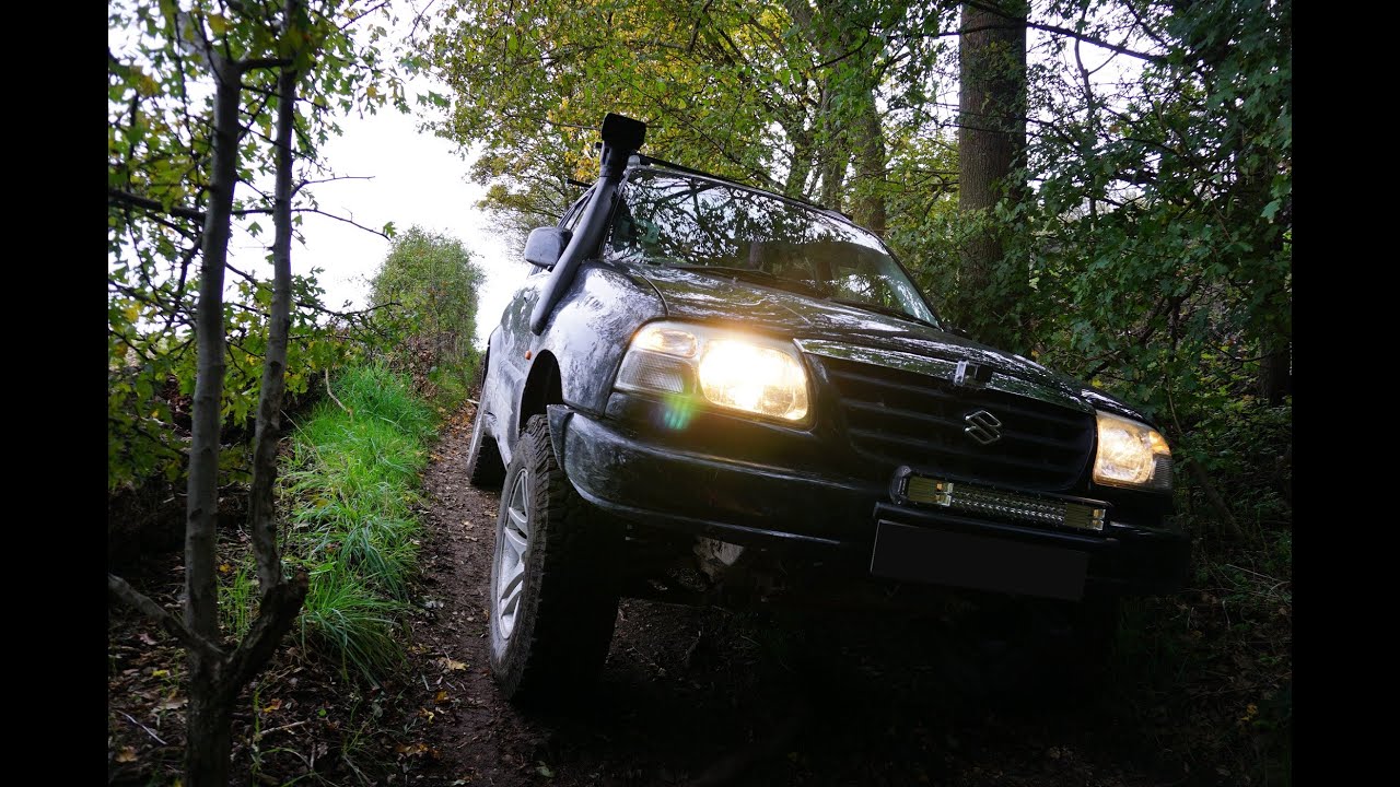4x4 SUZUKI GRAND VITARA OFF ROADING | Green Laning St Albans UK | 4WD MUD ACTION