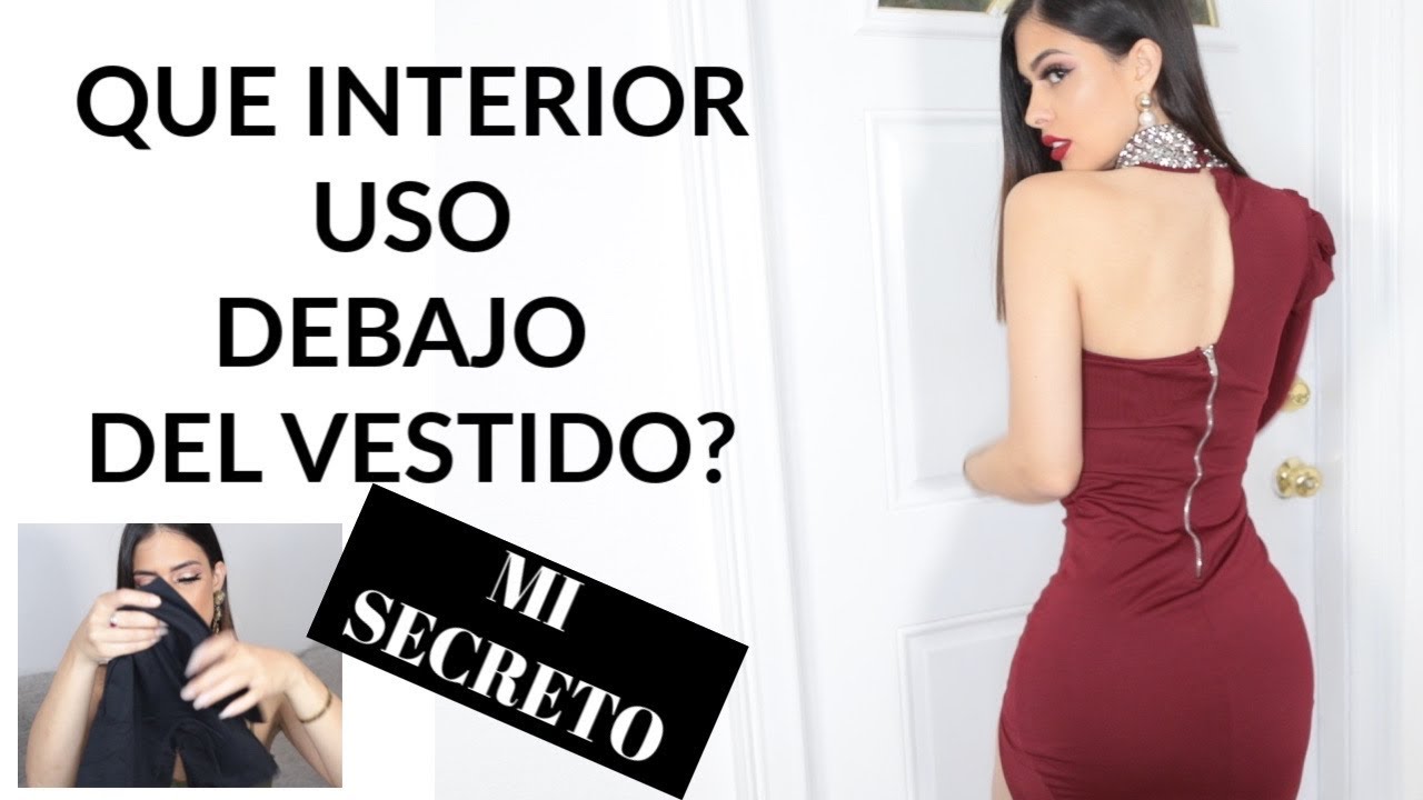 QUE USO DEBAJO DEL VESTIDO + HAUL DE FIESTAS/Jeka Channel