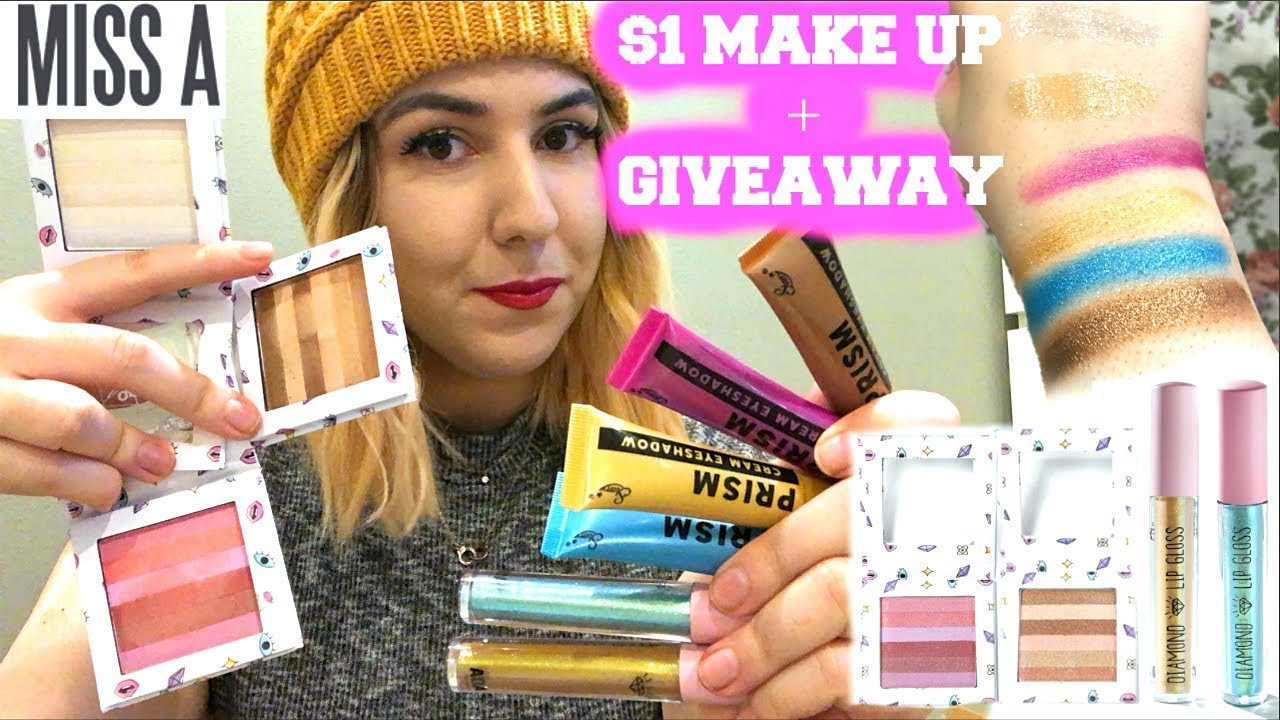 NEW $1 MAKEUP HAUL + Giveaways until Christmas!