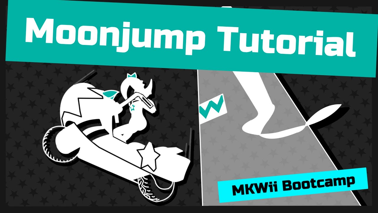 How To Do The Rainbow Road MoonJump - Mario Kart Wii