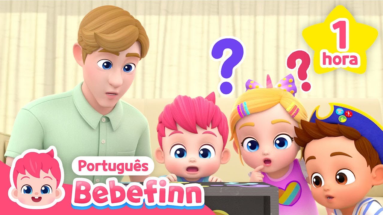 O Que É Isso? Vamos Adivinhar Juntos! | +Compilação | Bebefinn em Português - Canções Infantis
