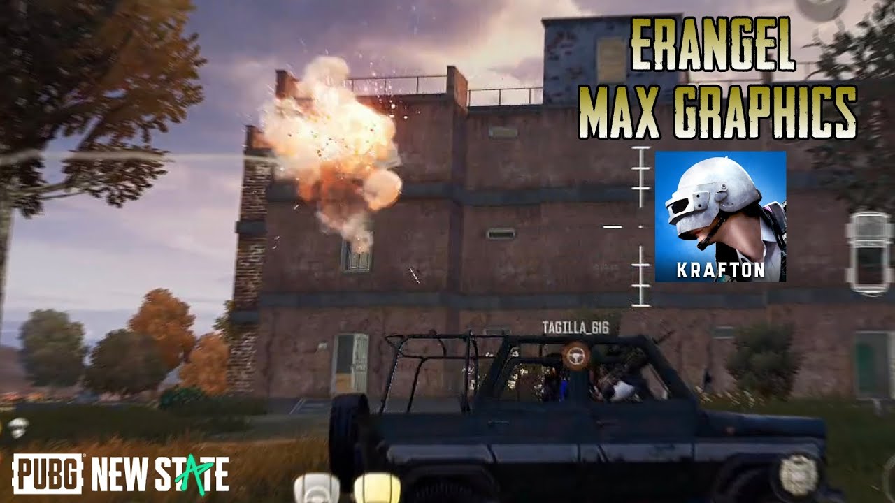 PUBG NEW STATE MOBILE - ERANGEL MAX GRAPHICS GAMEPLAY 4K 60FPS | No Comentary