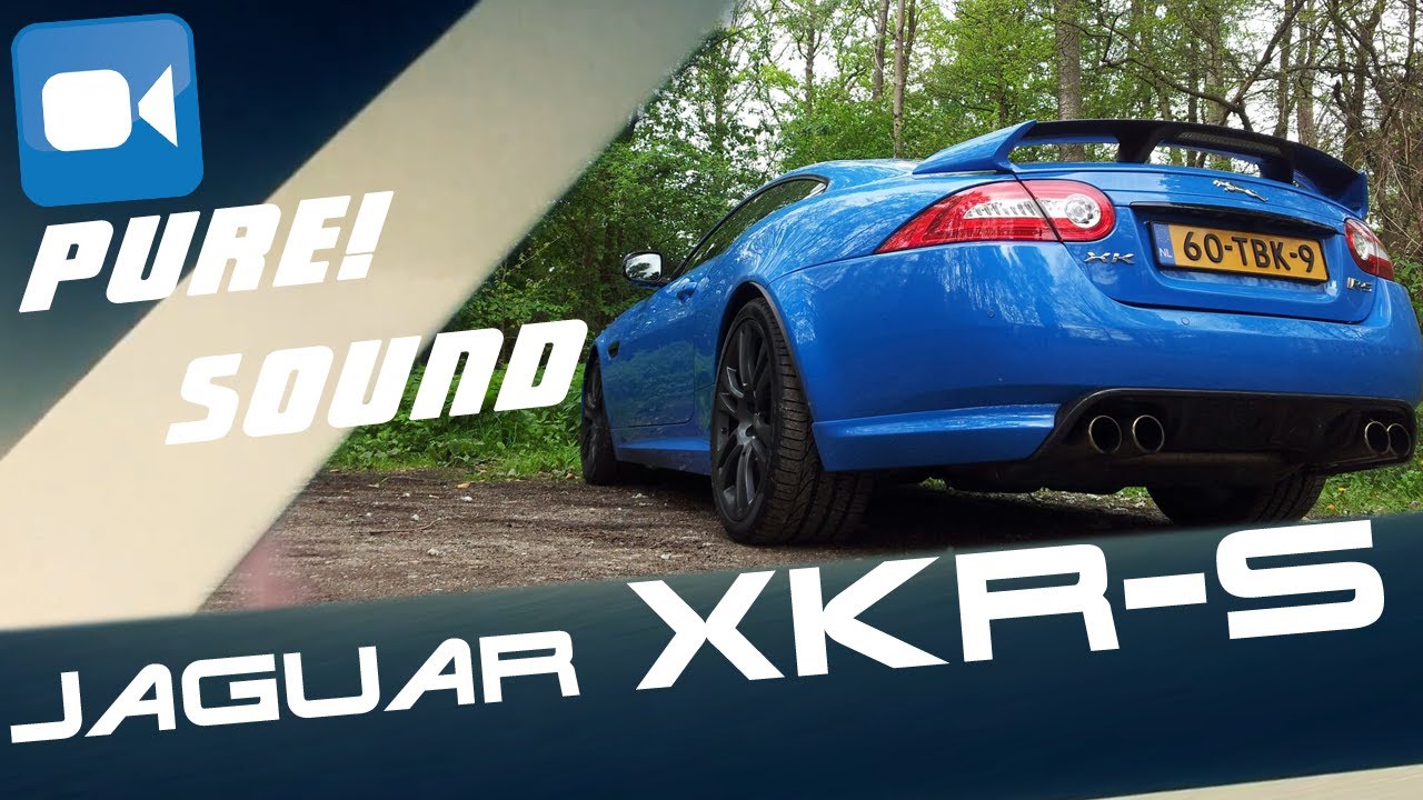 Jaguar XKR-S 5.0 V8 Supercharged PURE! Acceleration Sound